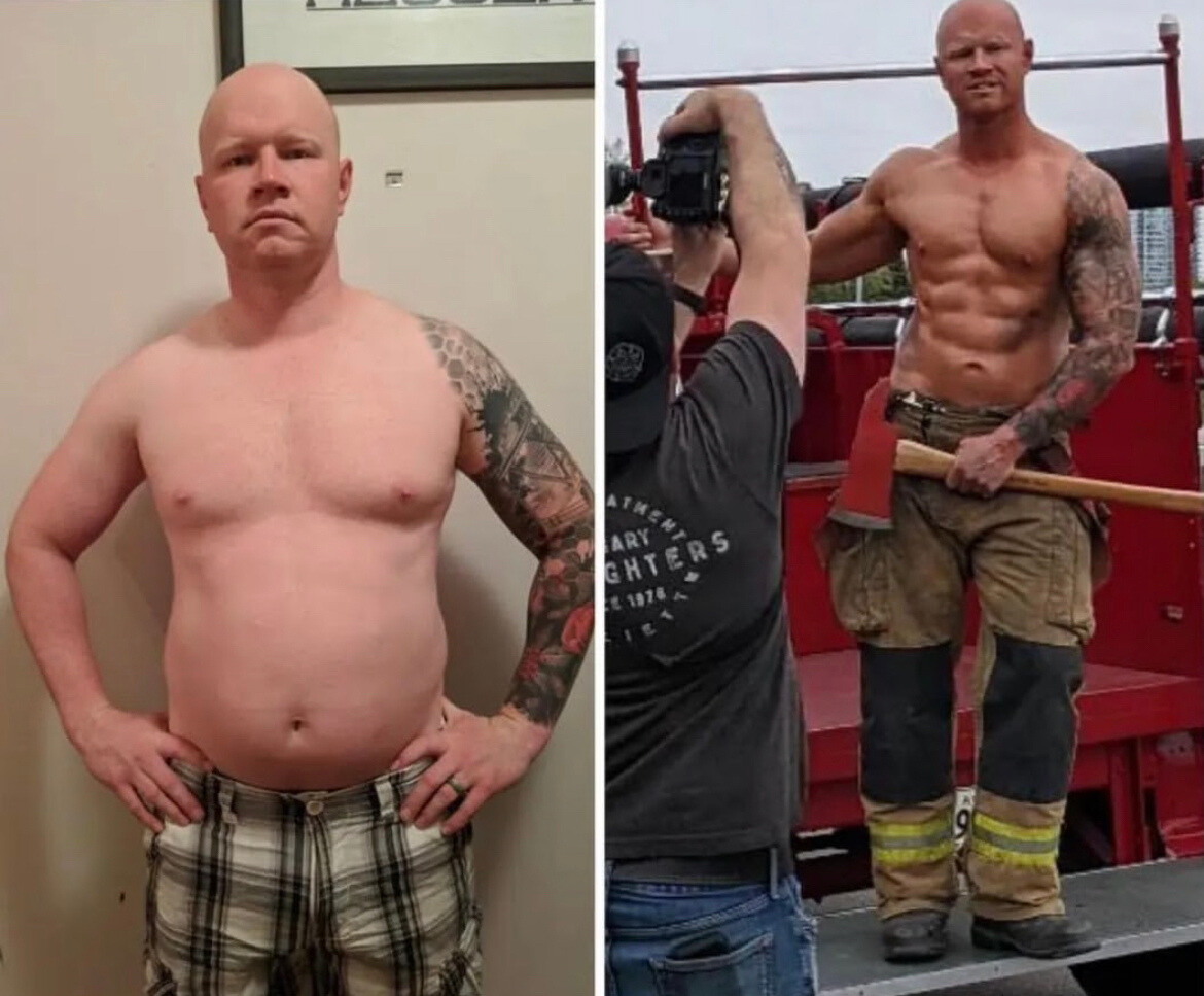 Calendar Body Transformation for Firefighter - EVOLT 360